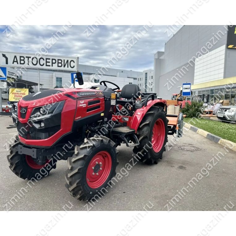 Минитрактор Mahindra OJA 3136 с почвофрезой для тракторов ZimAni TRX 95-180 см - фото 5