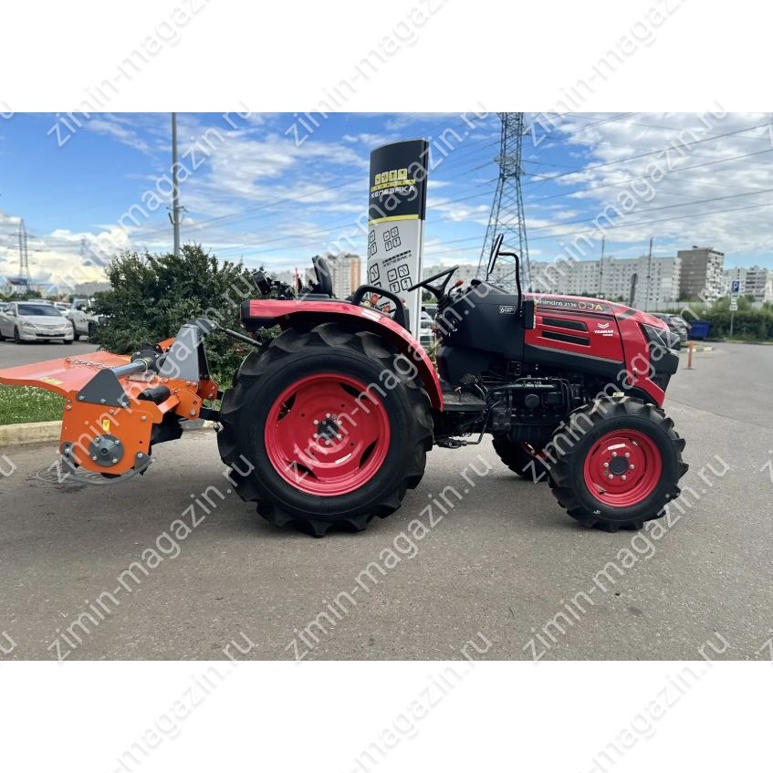 Минитрактор Mahindra OJA 3136 с почвофрезой для тракторов ZimAni TRX 95-180 см - фото 6