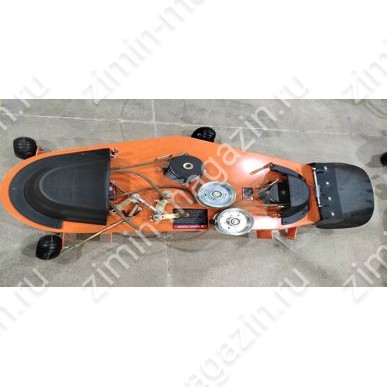 Дека в сборе XT5-127, полностью в сборе с ремнем, шпинделями, муфтой сцепления и крепежом.