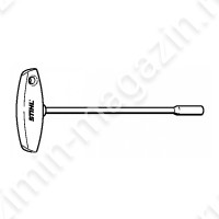 Ключ Stihl Q-SW 8х200 мм T-образный торцевой