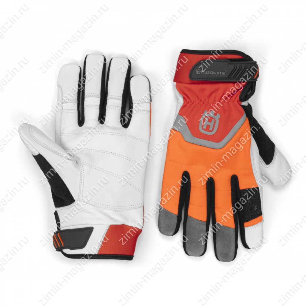 Перчатки защитные Husqvarna Technical артикул 5996512-10. Размер L (10). Класс защиты 1.