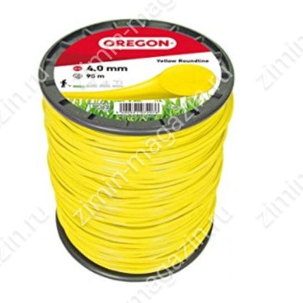 Леска Oregon Yellow Roundline 69-388-Y (круг) нейлоновая желтая 4,0мм х 95м.