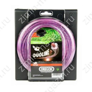 Леска Oregon Duoline Plus 539163 сечение "круг" витая, d=2,0 мм, длина 130 м