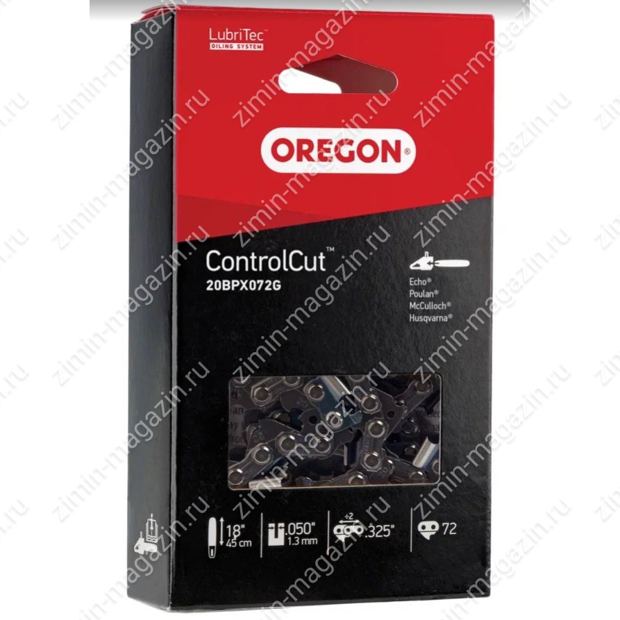 Цепь пильная Oregon 20BPX072E Micro-Chisel, шаг 0,325", толщина 1,3 мм, 72 звена