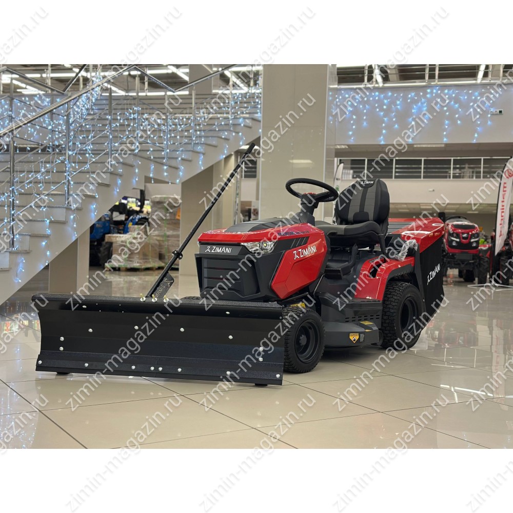 Снегоуборочный минитрактор ZimAni TC92HL с отвалом