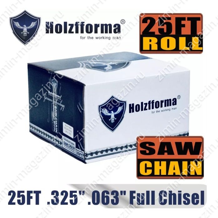 Бухта цепи Holzfforma 0.325", 1.6 мм, 30,48 м