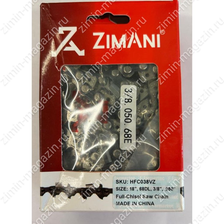 Цепь ZimAni 18''; 3/8 ; 1.5; 68 зв.