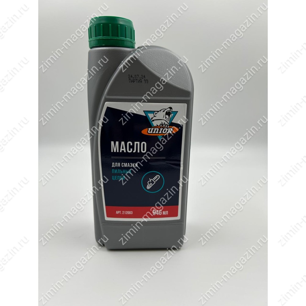 Масло для смазки цепных пил 1л UNIOR