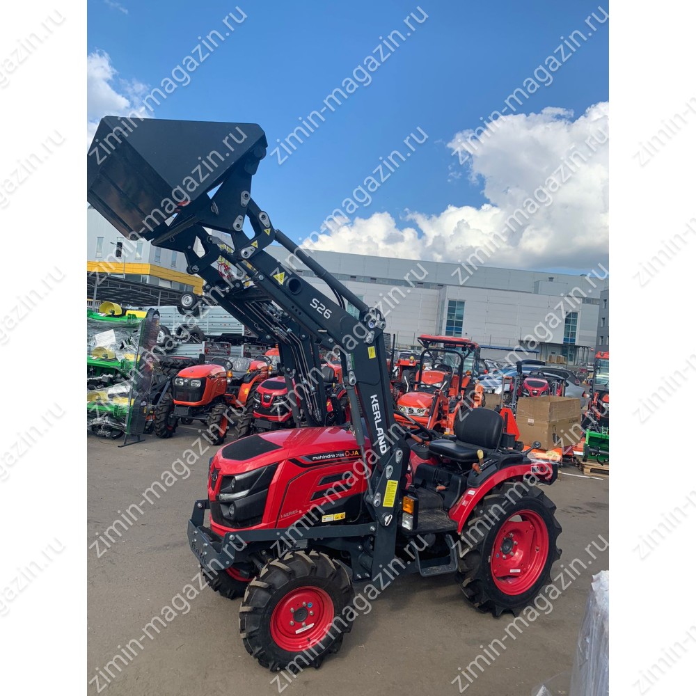 Фронтальный ковш-погрузчик для тракторов Mahindra