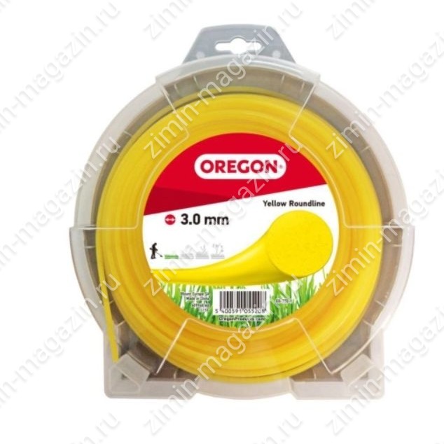 Леска Oregon Yellow Roundline 69-370-Y (круг) нейлоновая желтая 3,0мм х 56м (блистер)