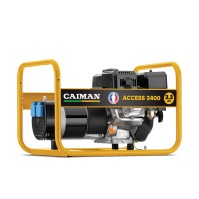 Генератор 3,3 кВА Access 3400, двиг. Caiman R210 (212 сс), бак 3,6 л, 37 кг Генератор 3,3 кВА Access 3400, двиг. Caiman R210 (212 сс), бак 3,6 л, 37 кг