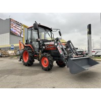 Минитрактор Kubota L3408 с погрузчиком, экскаватором и кабиной