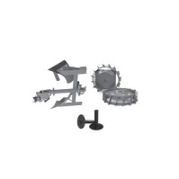 Комплект для вспашки с 2-х поворотным плугом CAIMAN