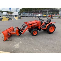 Трактор Kubota  A211N с отвалом на погрузчик + ковш