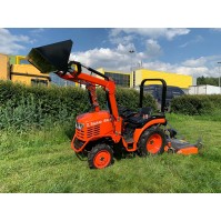 Трактор ZimAni BX2410 с погрузчиком и газонокосилкой SRM120