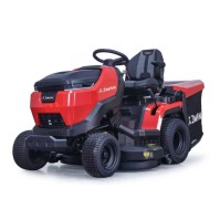 Минитрактор садовый ZimAni TC242HVD (HONDA) с блокировкой дифференциала