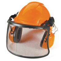 Шлем защитный в комплекте с наушниками и забралом SE3782