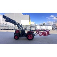 Минитрактор Mahindra OJA 2124 с косилкой Wirax и погрузчиком