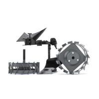 Комплект навесного оборудования (оборотный плуг, грунтозацепы 460 х160 мм, утяжелители, сцепка, удли