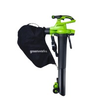 Воздуходувка-пылесос Greenworks 40V ( 2406907)