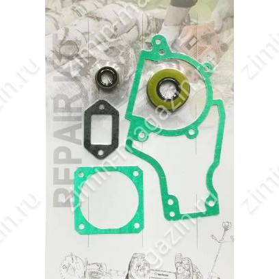 Комплект из трех прокладок с сальниками MS380/381