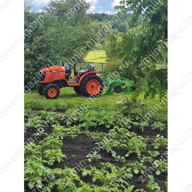 Минитрактор  KUBOTA B2441 с плугом Kerland  - фото 6