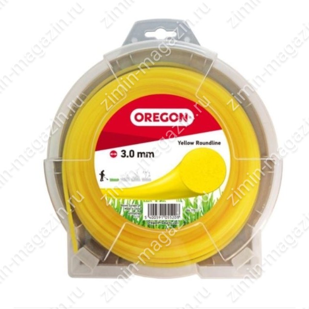 Леска Oregon Yellow Roundline 69-371-Y (круг) нейлоновая желтая 3,0мм х 169м (катушка)