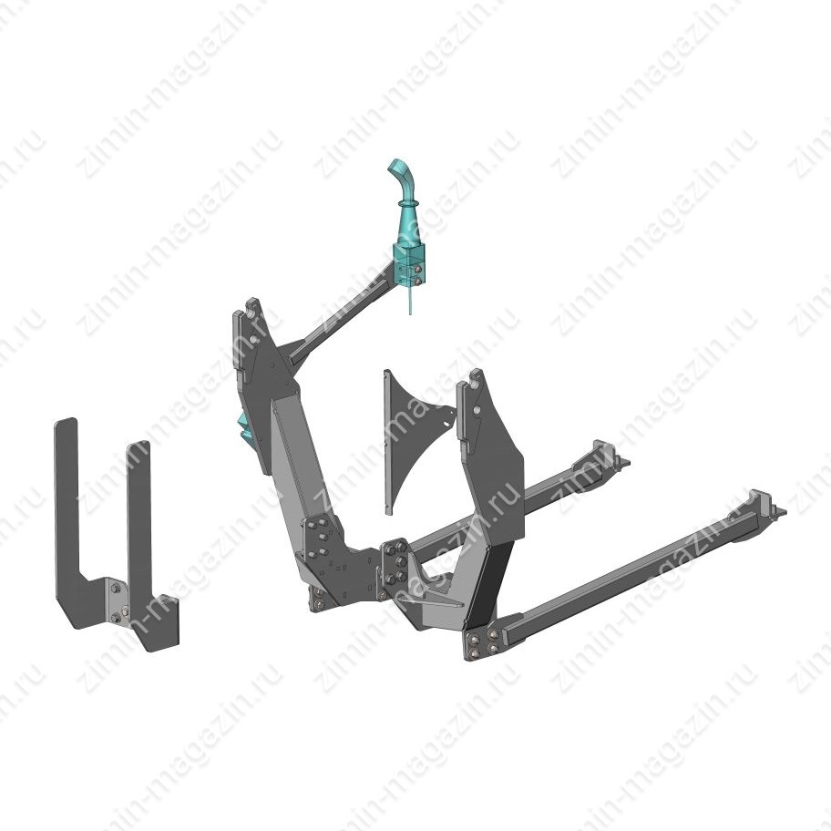 Уши погрузчика METAL-FACH T812-2 для KUBOTA L3408 (G2)