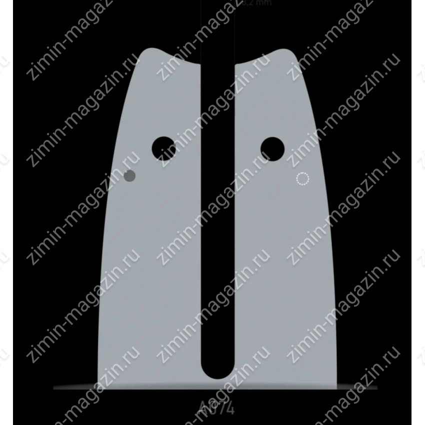 Шина пильная Oregon 140SDEA074 Double Guard Single Rivet (носовой подшипник на 1 заклепке)