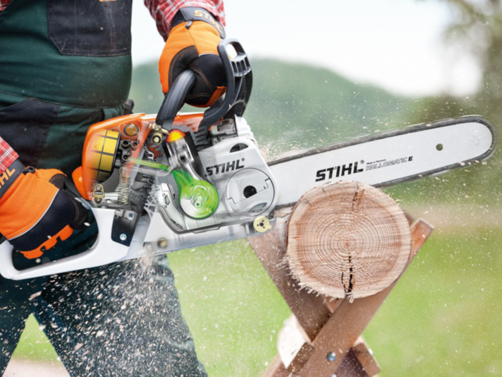 Купить бензопилу STIHL MS 150 TC-E с шиной 30 см (11462000043) в Москве